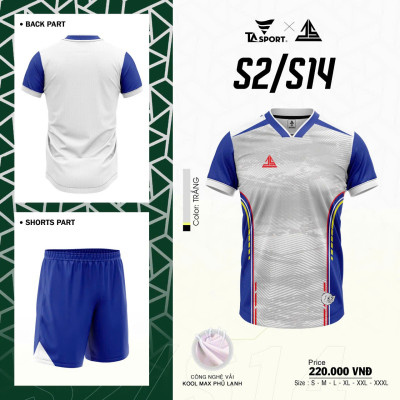 ÁO BÓNG ĐÁ S2/S14